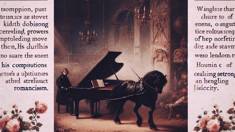 Muzyka Chopina: "armaty ukryte wśród kwiatów"