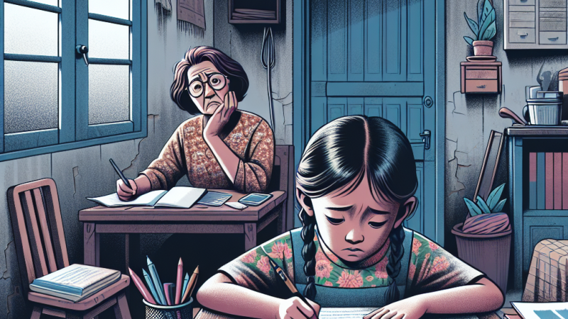 Na chwilę obecną Pani Justyna nie zgłasza problemów zdrowotnych. Dochód gospodarstwa domowego wynosi 623,20 zł, tj. 207,73 zł na jedną osobę. Kryterium dochodowe rodziny wynosi 1800,00 zł. Córka Tatiana uczęszcza do III klasy i uczy się w...