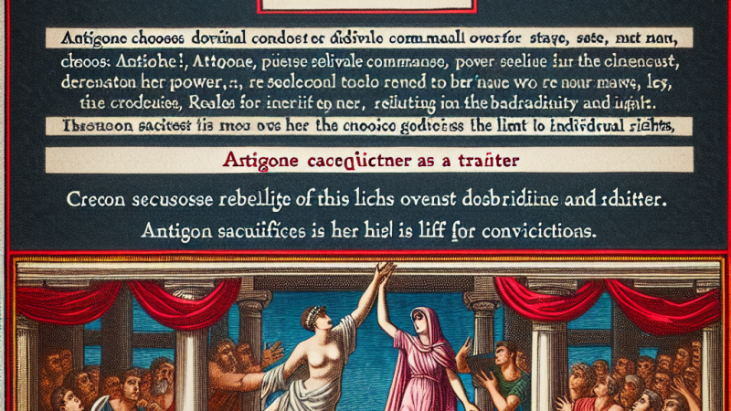 Na czym polega tragizm Antygony.