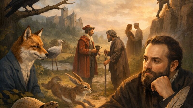 Na podstawie bajek Krasickiego i fraszek Kochanowskiego uzasadnij, że prawdy w nich głoszone są aktualne do dziś