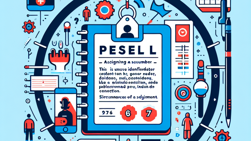 Nadawanie numeru PESEL