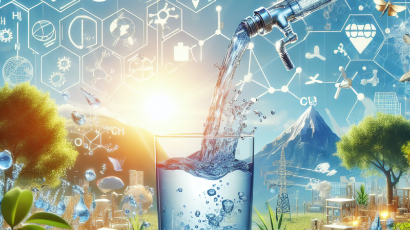 Najpopularniejszy związek chemiczny - woda.