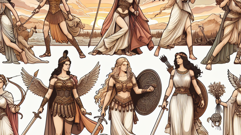 Najważniejsze bohaterki w mitologii greckiej.
