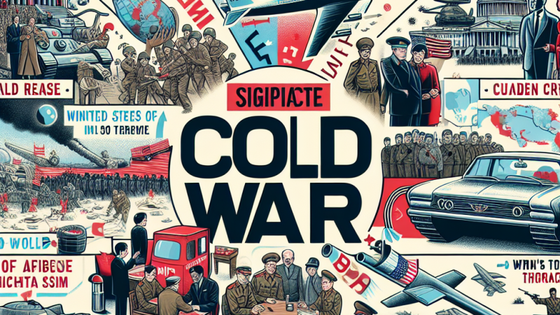 Najważniejsze konflikty między mocarstwami w czasie ,,Zimnej Wojny'' do końca lat 60.