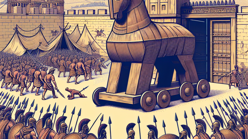 Najważniejsze wydarzenia wojny trojańskiej