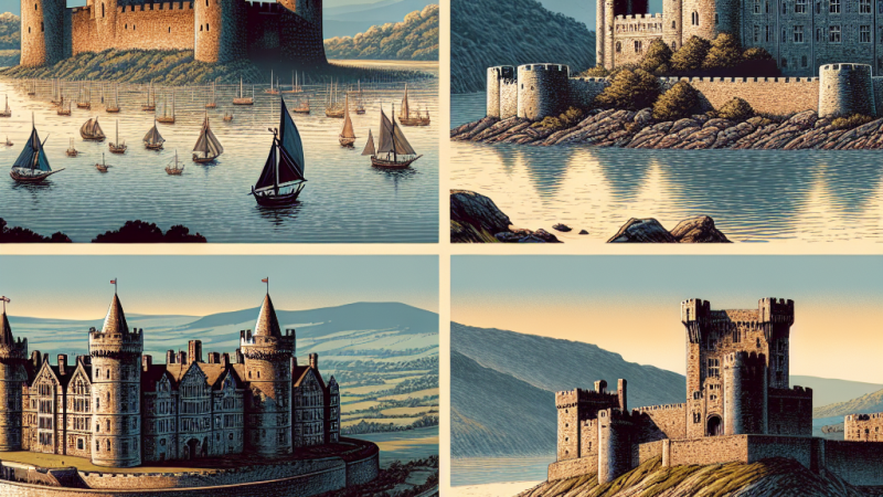 Największe zamki w Walii