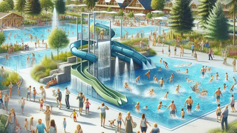 Nakłonienie władzy do zbudowania parku wodnego w Woliborzu.