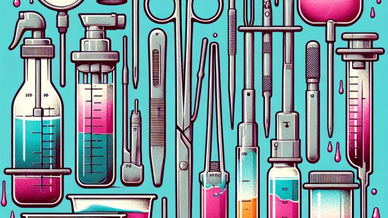 Naloty na narzędziach chirurgicznych, zmiana koloru instrumentarium medycznego, korozja i zmiany na tworzywach sztucznych: przyczyny i rodzaje