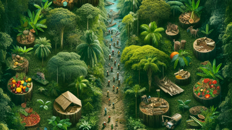 Napisz mi referat na temat "Lasy rownikowe jako źródło surowca i ich znaczenie dla gospodarki światowej"