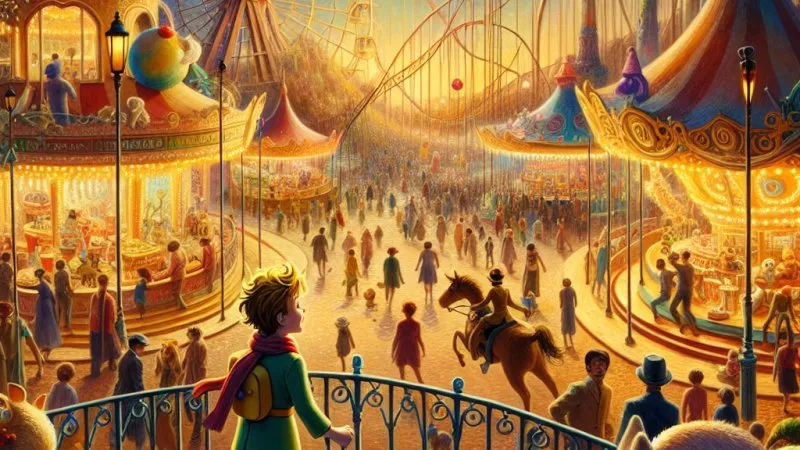 Napisz opowiadanie, w którym opowiesz o ciekawej przygodzie z danym bohaterem literackim