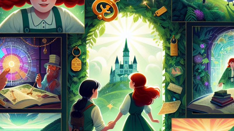 Opowiadanie z dialogiem na temat wybranej przygody Ani z Zielonego Wzgórza