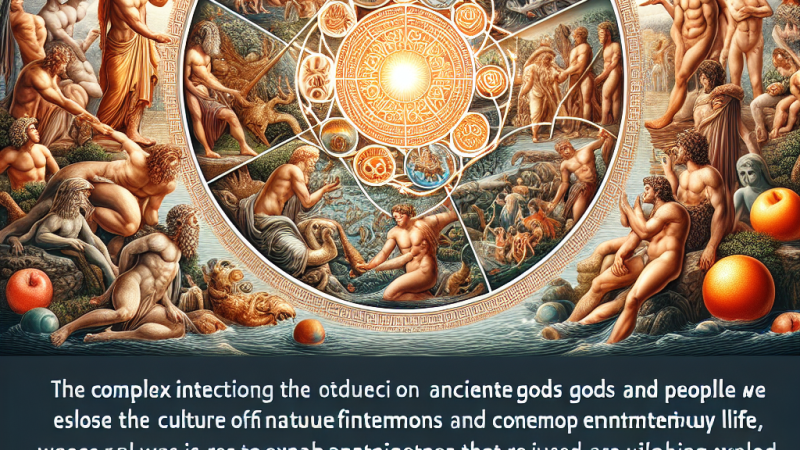 Napisz rozprawkę na temat ludzi i bogów w kulturze antycznej.