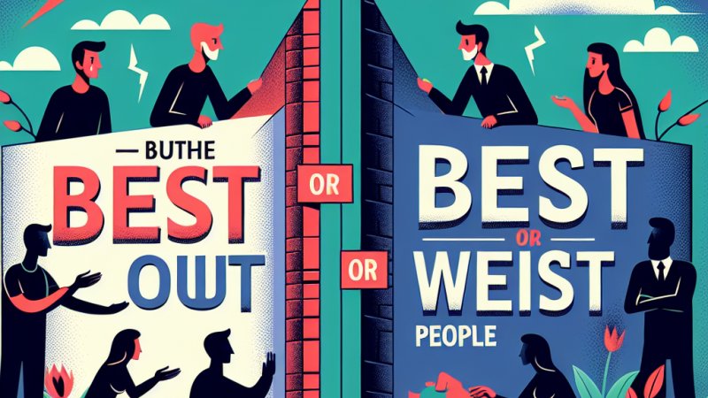 Napisz rozprawkę o "konflikty wydobywają z ludzi to co w nich najlepsze lub to co w nich najgorsze" w argumentach odwołaj się do sporu o mur między Cześnikiem a Rejentem