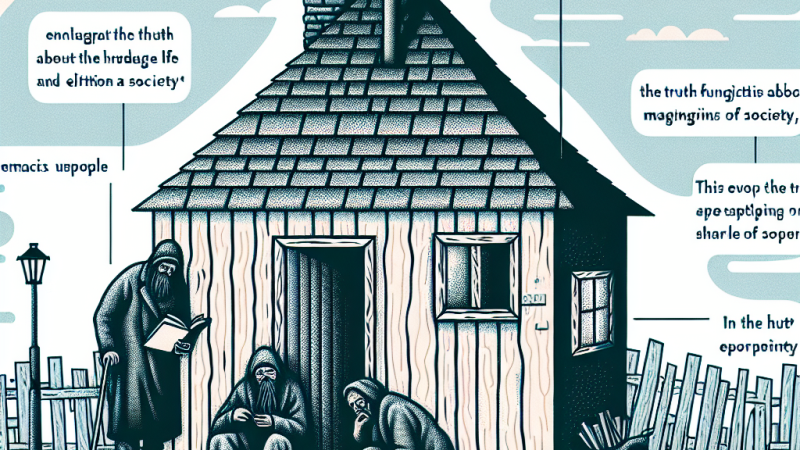 Napisz wypracowanie na temat Literackich obrazów biedy. Przedstaw temat na podstawie analizy fragmentu "Ludzi Bezdomnych: Stefana Żeromskiego i wiersza "W chałupie" Jana Kasprowicza.