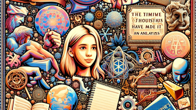 Nasze życie jest takie jakie uczyniły je nasze myśli- analiza