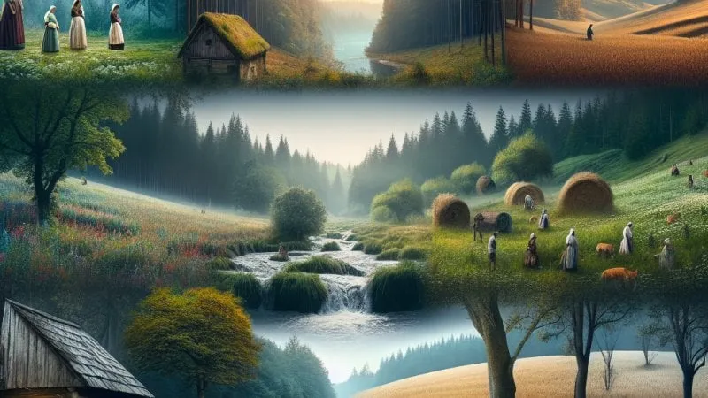 Natura i przyroda jako towarzysz człowieka w literaturze polskiej: "Kordian", "Pan Tadeusz", "W malinowym chruśniaku"