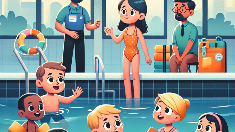 Nauka pływania: wiek 4-8 lat