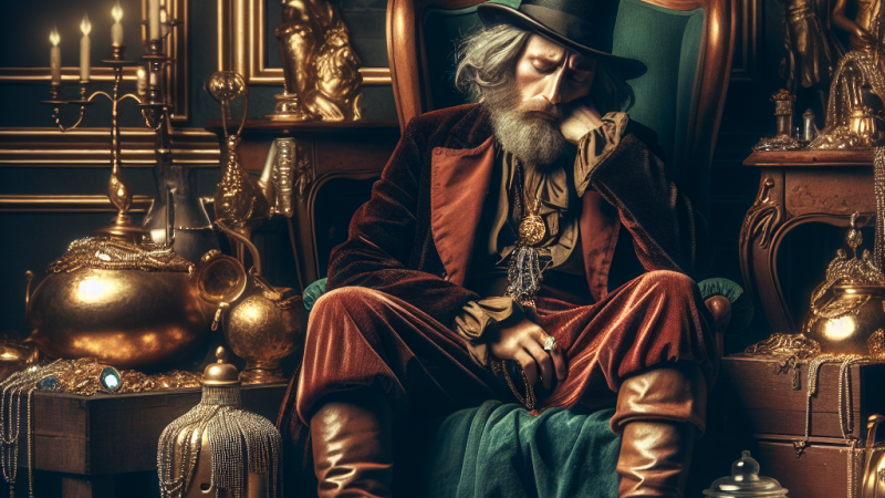 Nędzny bogacz: refleksje na temat skąpstwa: "Skąpiec" Moliera