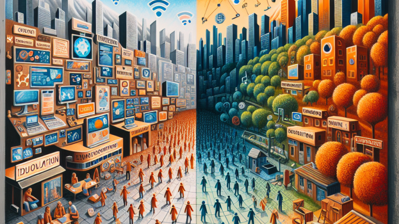 Negatywne i pozytywne skutki kształtowania się społeczeństwa informacyjnego