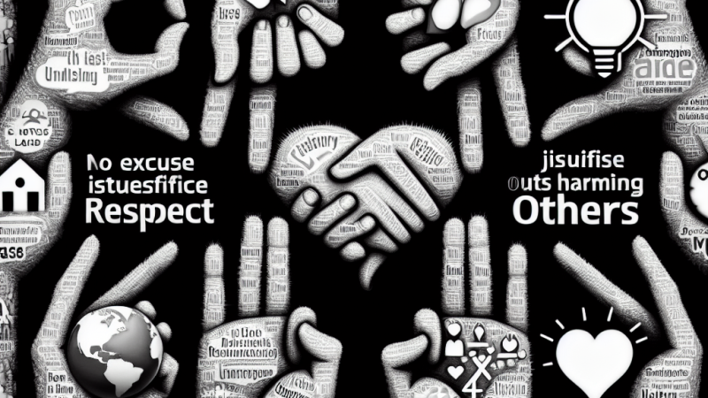 Nic nie usprawiedliwia krzywdzenia innych- analiza literacka