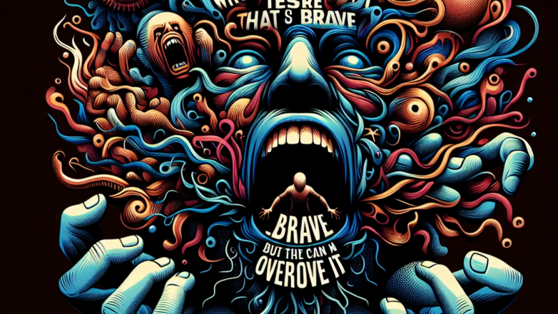 „Nie ten jest odważny, kto nie czuje strachu, ale ten, kto potrafi go pokonać”. Analiza strachu