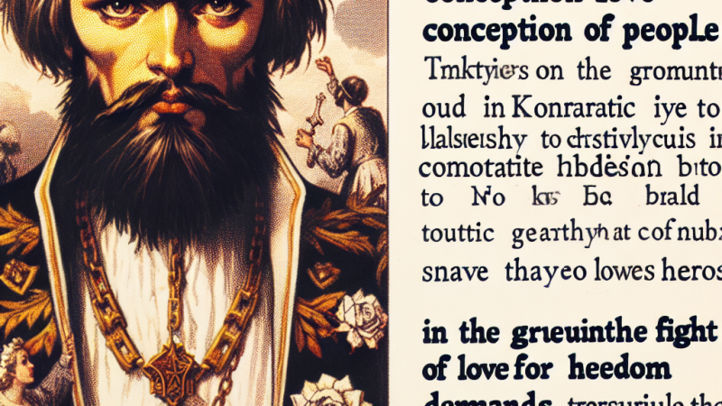 Niebezpieczeństwa jakie można dostrzec w Konradowskiej koncepcji miłości do ludzi.