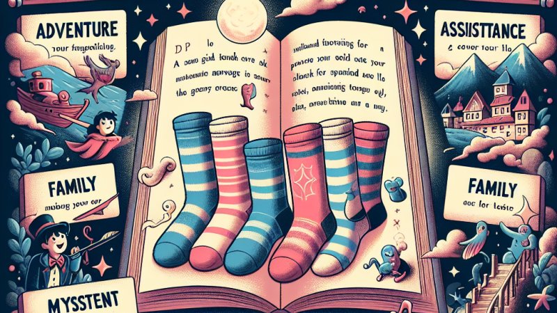 Niesamowite przygody dziesięciu skarpetek - motywy literackie