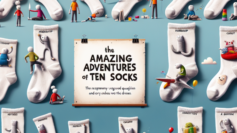"Niesamowite przygody dziesięciu skarpetek" - szczegółowe opracowanie