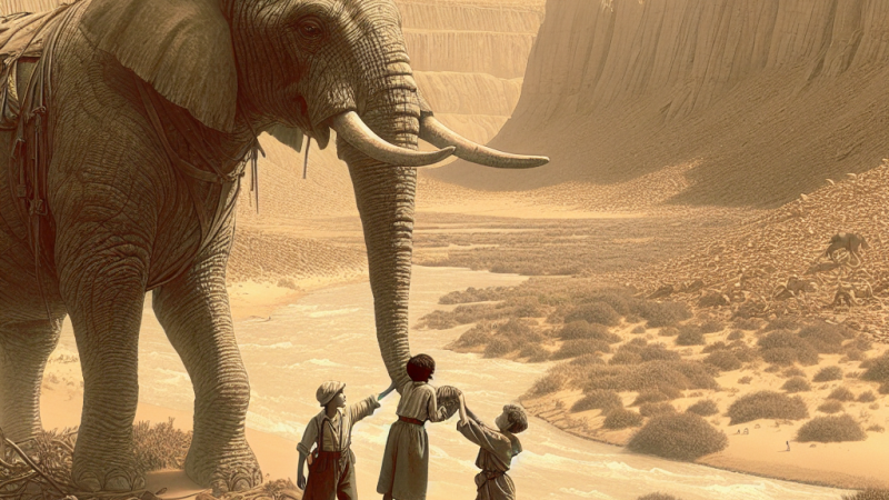 Niezwykła przyjaźń i odwaga Staśka i Neli - jak uratowali słonia z wąwozu