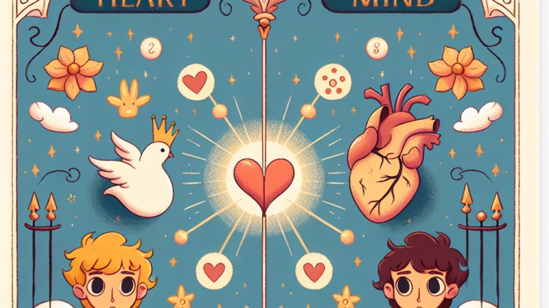 Nurtujące dylematy: Serce czy Rozum w życiu - na podstawie "Małego Księcia" i "Balladyny"