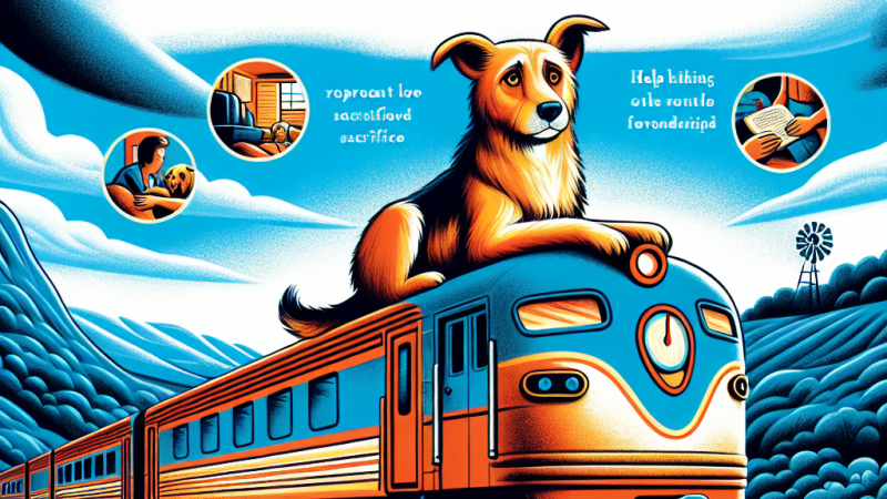 "O psie, który jeździł koleją" - motywy literackie