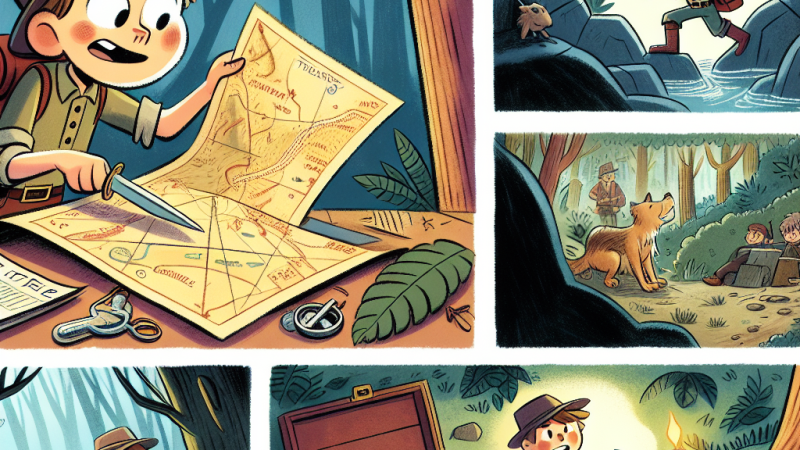 O tym, jak Tomek poszukiwał skarbu i został bogaczem - opis przygody