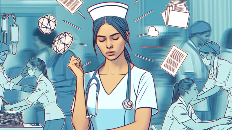 Obciążenia fizyczne i psychiczne w pracy pielęgniarki