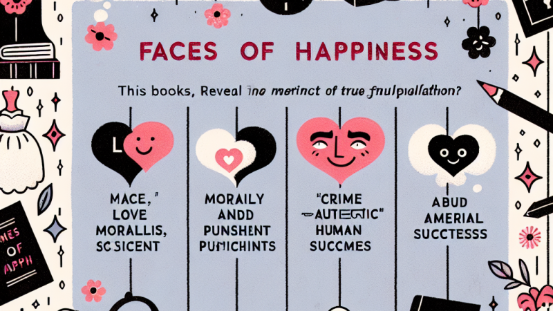 Oblicza szczęścia w "Panu Tadeuszu", "Zbrodni i karze", "Lalce" i "Weselu"