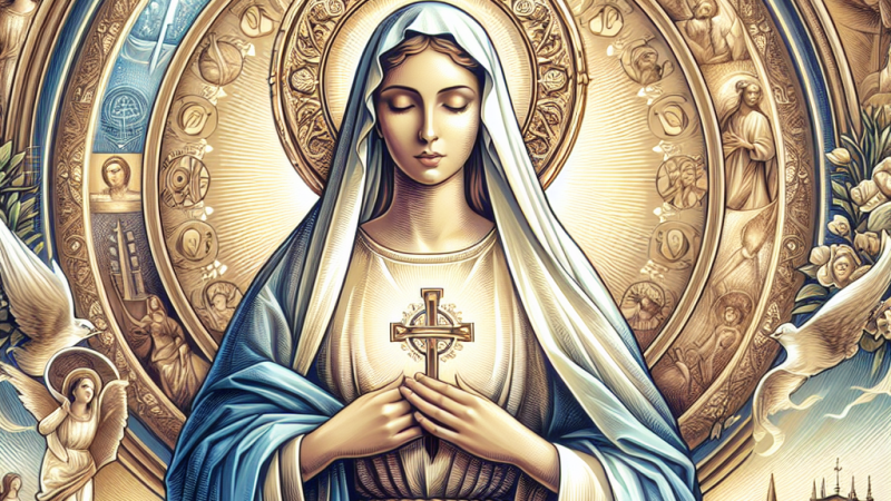 Obraz Matki Boskiej w wierszach K. K. Baczyńskiego i J. Słowackiego.