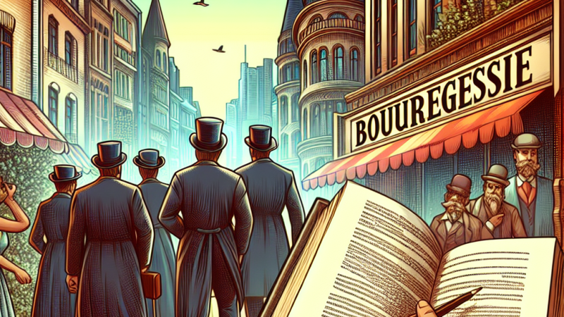 Obraz mieszczaństwa w "Moralności Pani Dulskiej" i wybranym utworze literackim