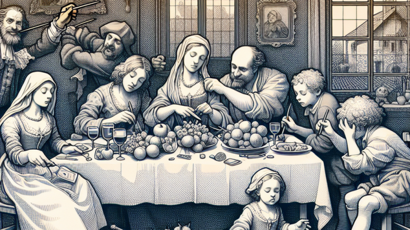 Obraz rodziny w  utworze "Skąpiec" autorstwa Moliera