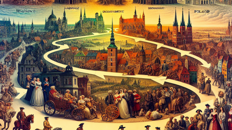 Obraz społeczeństwa Polskiego w odniesieniu do poznanych epok: renesans, barok, oświecenie, romantyzm - teza i kontekst