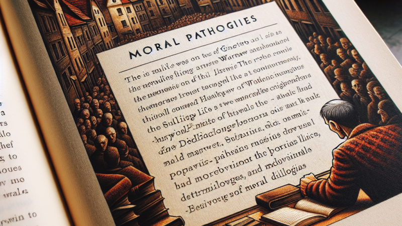 Obraz warszawskiego getta, jego normy i patologie w reportażu "Zdążyć przed Panem Bogiem" Hanny Krall