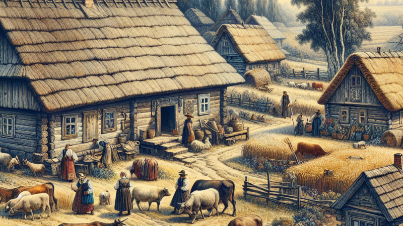 Obraz wsi polskiej ukazany w literaturze okresu od XVI-XVII wieku