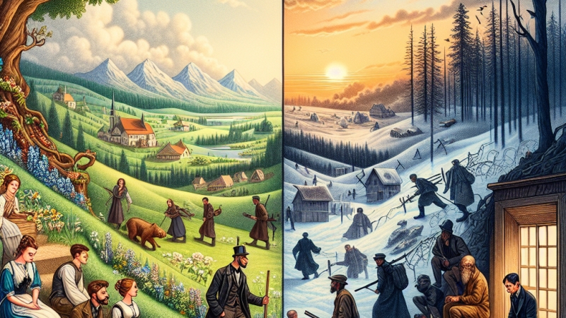 Obrazy polskiego społeczeństwa w czasach niewoli