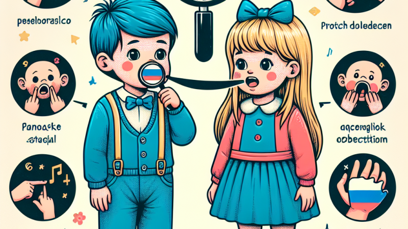 Obserwacja zaburzeń mownych u osób w różnym wieku: Studium przypadku dwóch dzieci