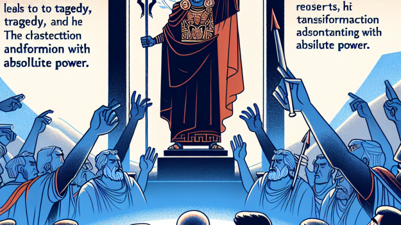 Ocena Kreona jako władcy.