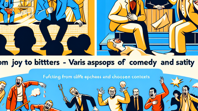 Od radosci do goryczy- rozne oblicza smiechu w komedii i satyrze. W pracy odwolaj sie do Moralnosci Pani Dulskiej i utworow literackich z dwoch roznych epok oraz wybranych kontekstow