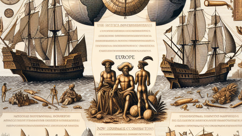 Odkrywcze wyprawy XV - XVI wieku: skutki polityczne, gospodarcze i społeczne.