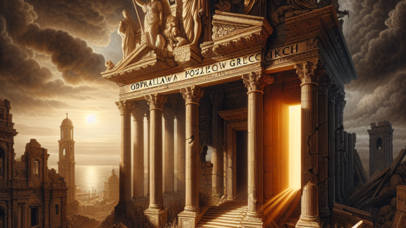 "Odprawa posłów greckich" - literacka przestroga przed moralnym upadkiem państwa