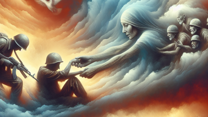 Odwaga w czasie wojny: interpretacja dwóch tekstów