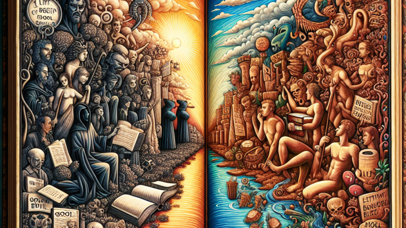 Odwołując się do wybranych tekstów literackich uzasadnij tezę, że literatura uczy odróżniać piękno od brzydoty i dobro od zła.