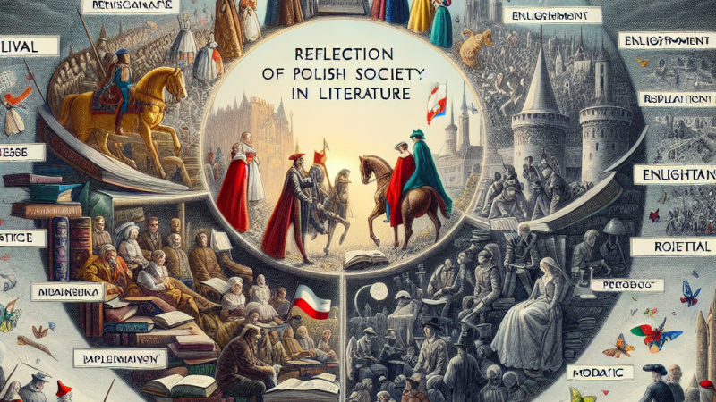 Odzwierciedlenie społeczeństwa polskiego w literaturze