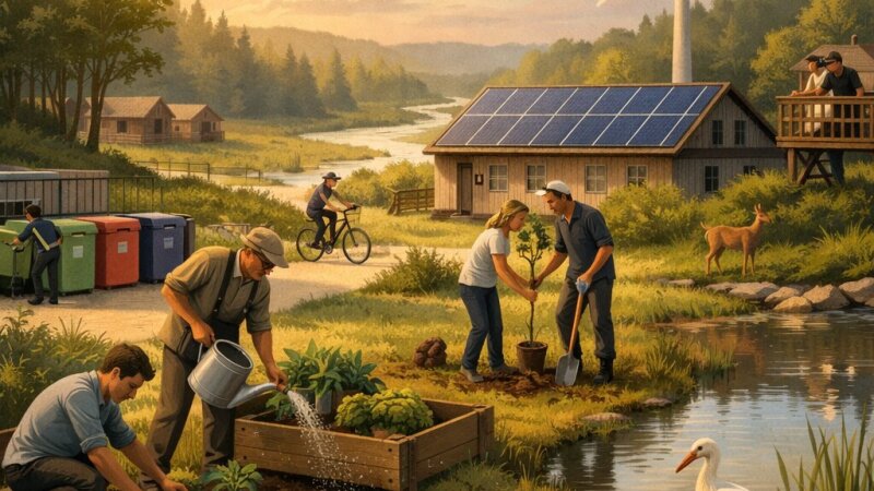 Ograniczenie presji środowiskowej w gminie